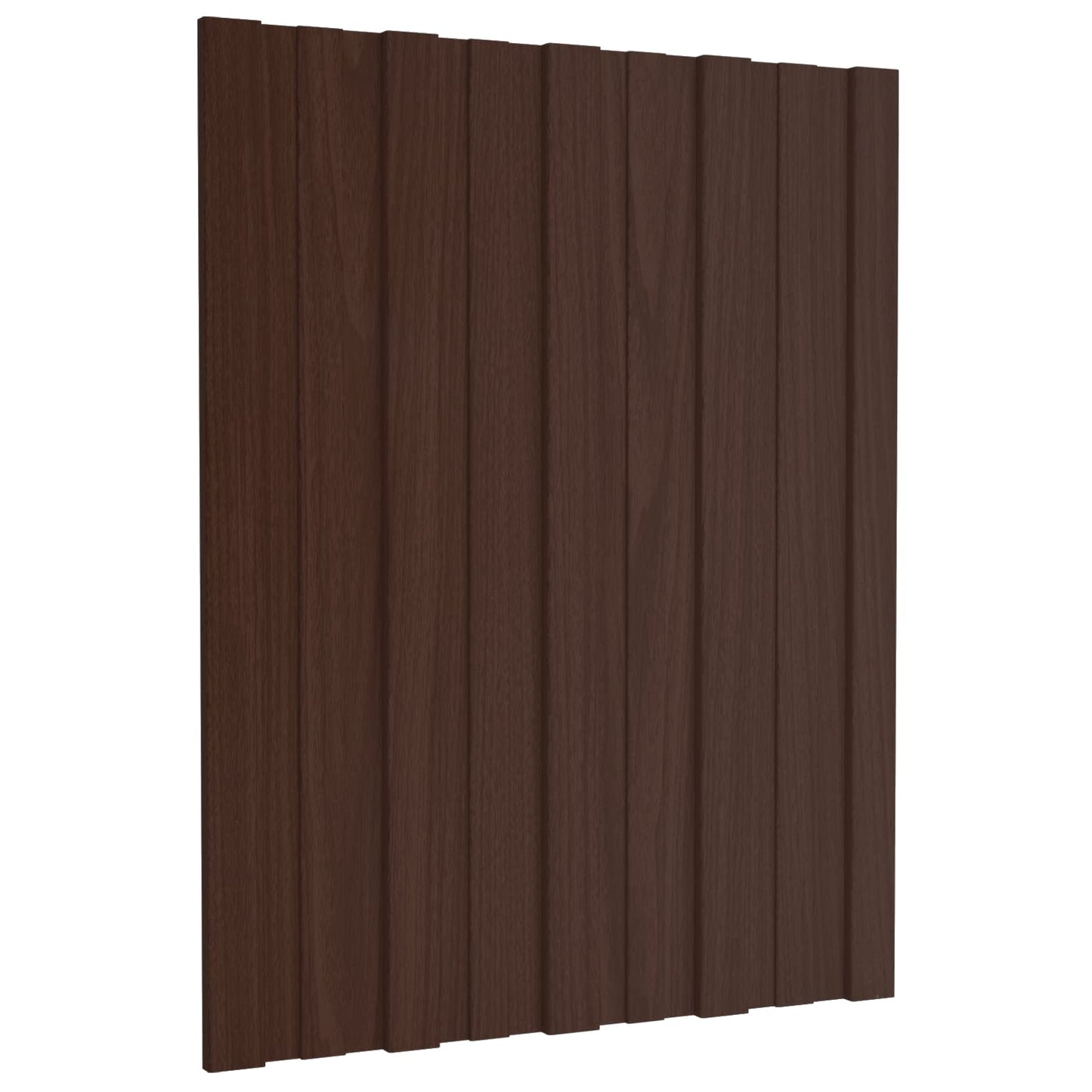 Pannello per tetto 36 pcs Marrone 60 x 45 cm Acciaio zincato