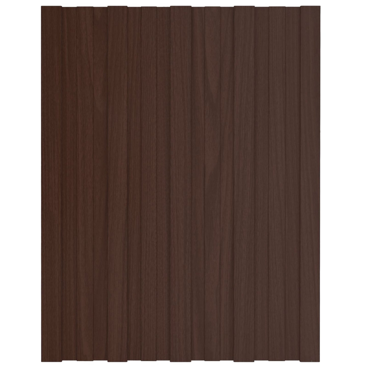 Pannello per tetto 36 pcs Marrone 60 x 45 cm Acciaio zincato