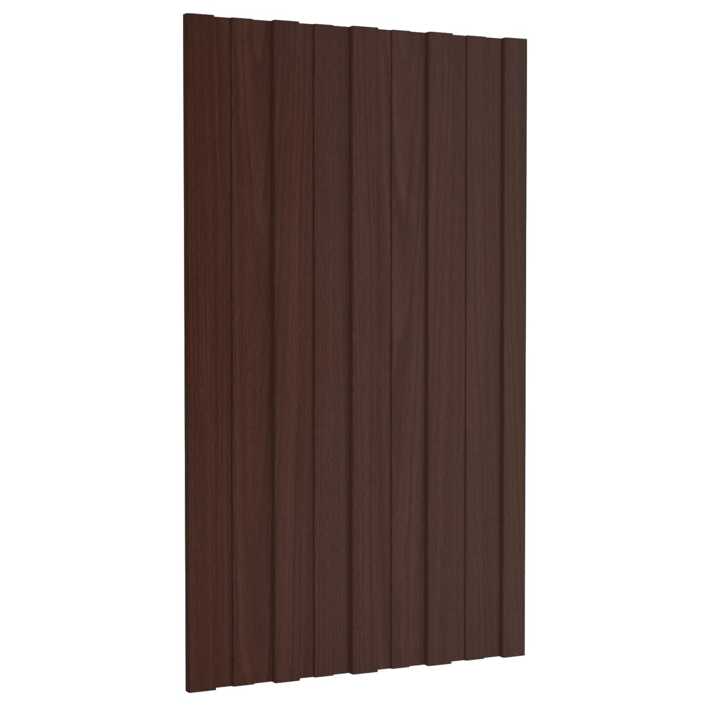 Pannello per tetto 36 pcs Marrone 80 x 45 cm Acciaio zincato