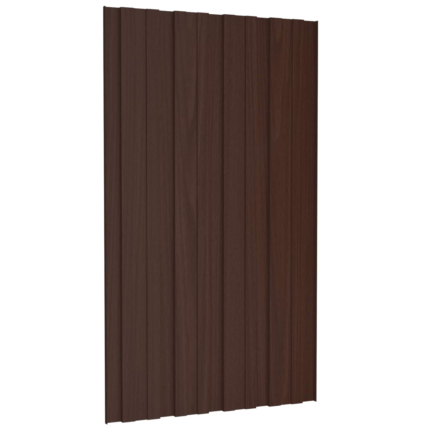 Pannello per tetto 36 pcs Marrone 80 x 45 cm Acciaio zincato