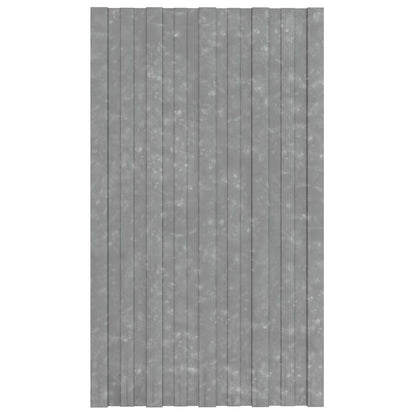 Pannello per tetto 36 pcs Argento 80 x 45 cm Acciaio zincato
