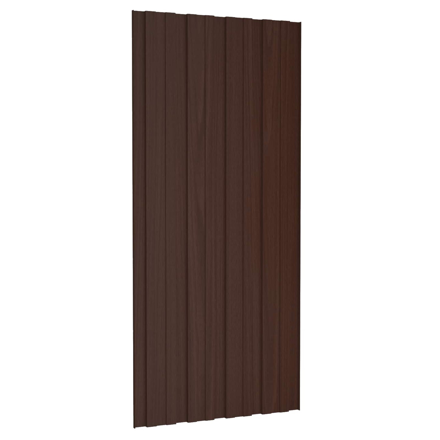 Pannello per tetto 36 pcs Marrone 100 x 45 cm Acciaio zincato