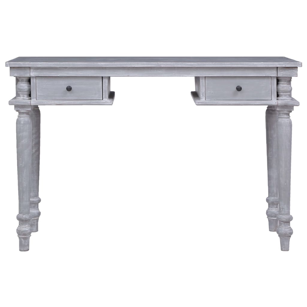 Scrivania 115x50x78 cm in Legno Massello di Mogano