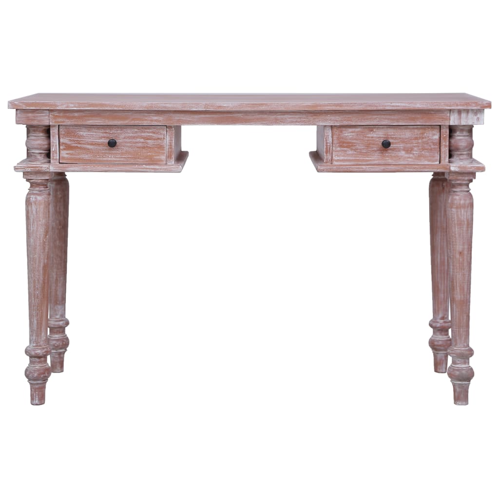 Scrivania 115x50x78 cm in Legno Massello di Mogano