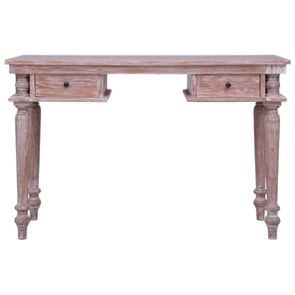 Scrivania 115x50x78 cm in Legno Massello di Mogano