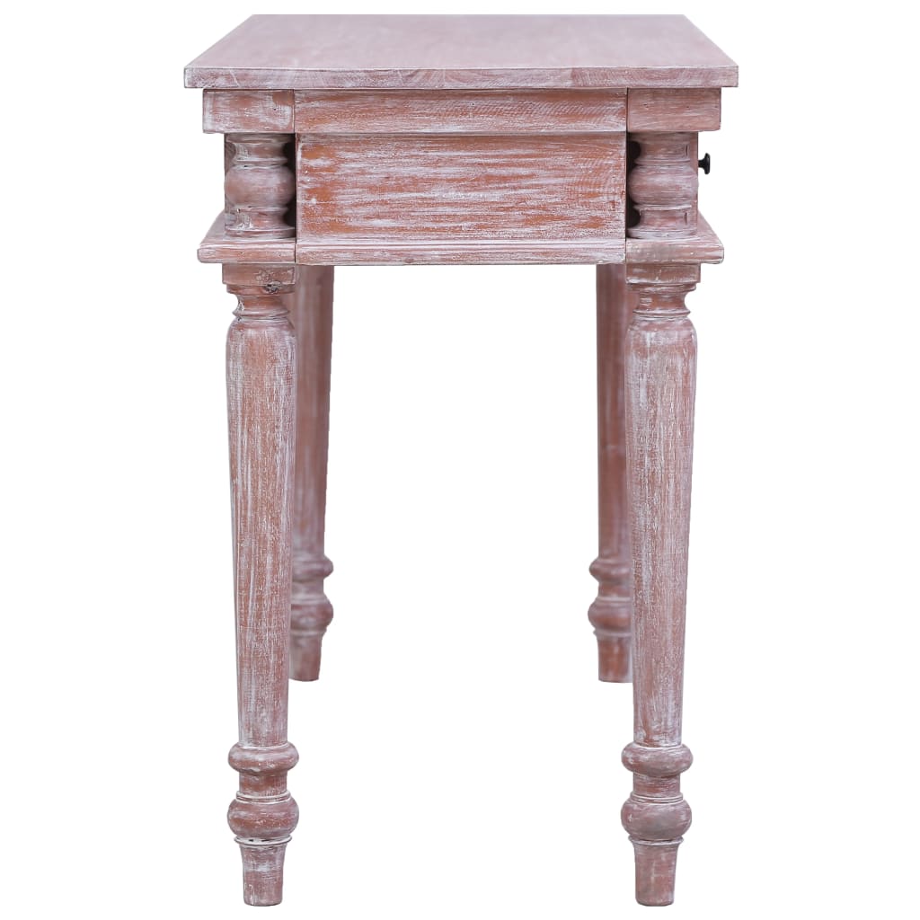 Scrivania 115x50x78 cm in Legno Massello di Mogano