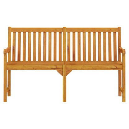 Panca da Giardino 150 cm in Legno Massello di Acacia