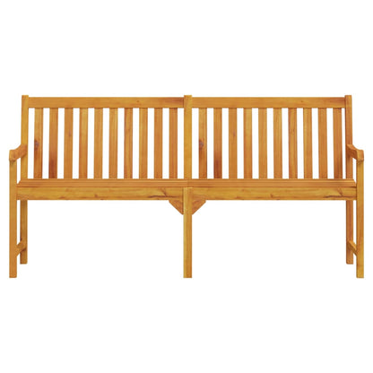 Panca da Giardino 180 cm in Legno Massello di Acacia