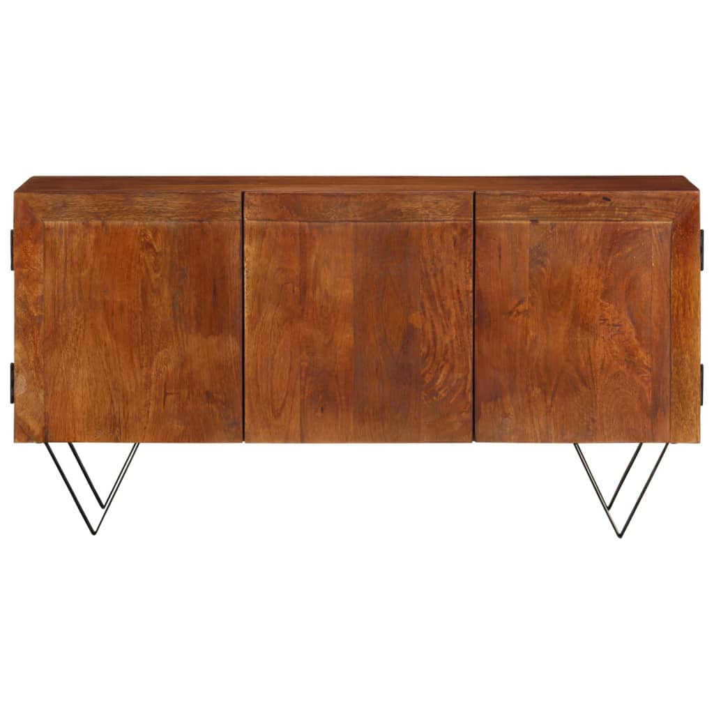 Credenza 110x35x56 cm in Legno Massello di Mango