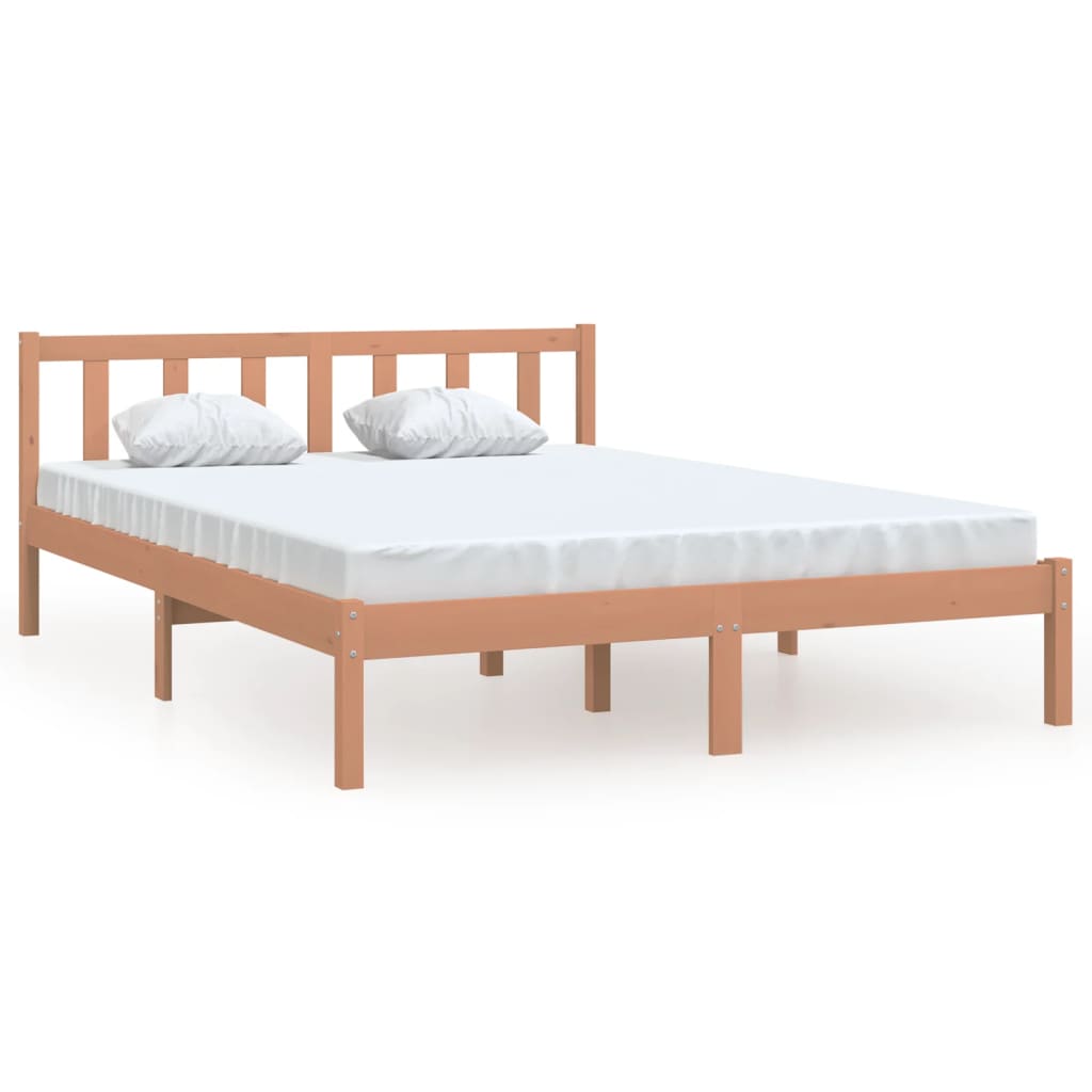 Giroletto senza Materasso Ambra in Legno Massello 120x200 cm