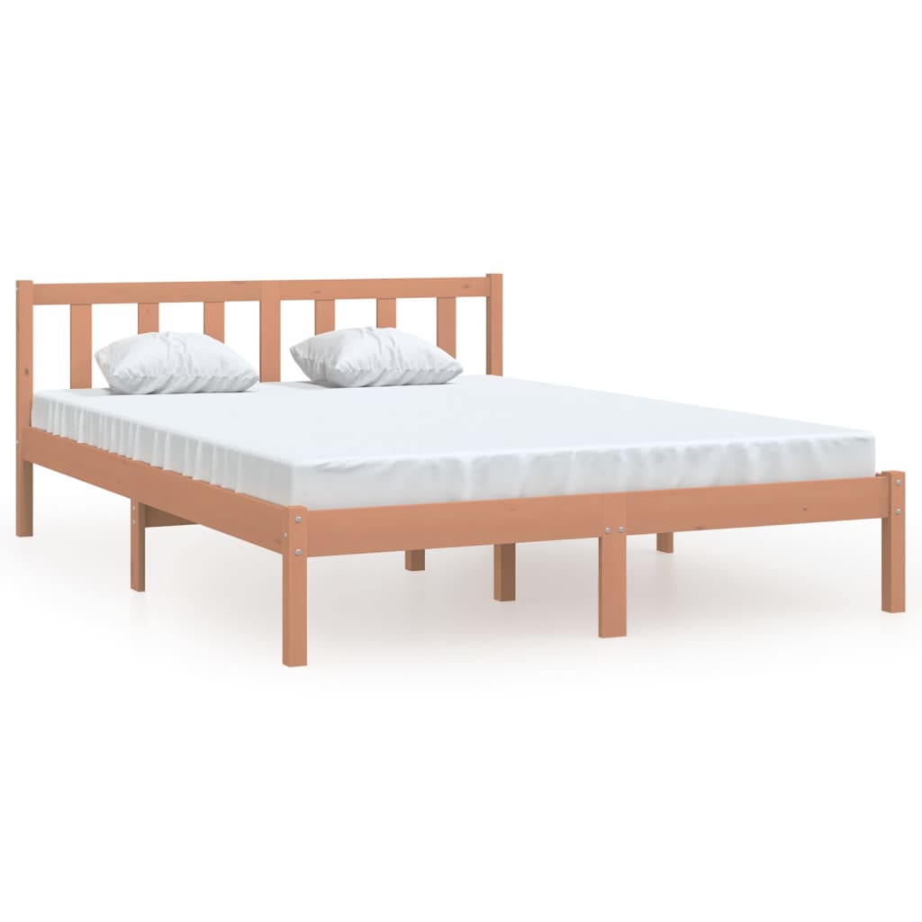 Giroletto senza Materasso Ambra in Legno Massello 140x200 cm