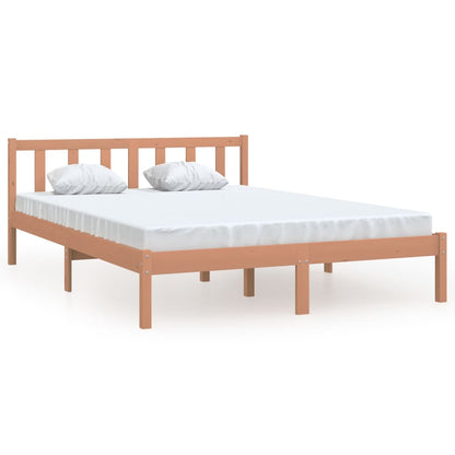 Giroletto senza Materasso Ambra in Legno Massello 140x200 cm