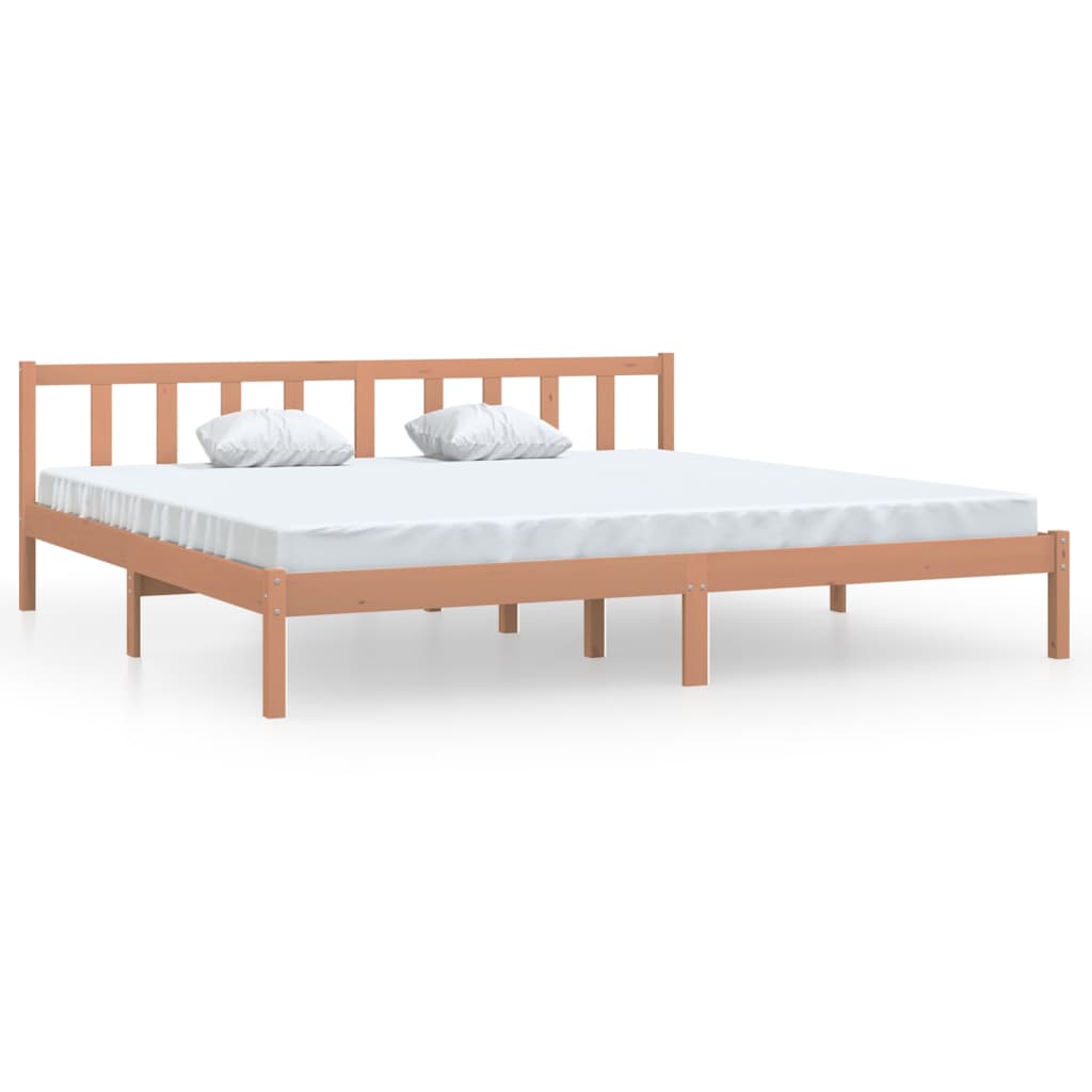 Giroletto senza Materasso Ambra in Legno Massello Super King