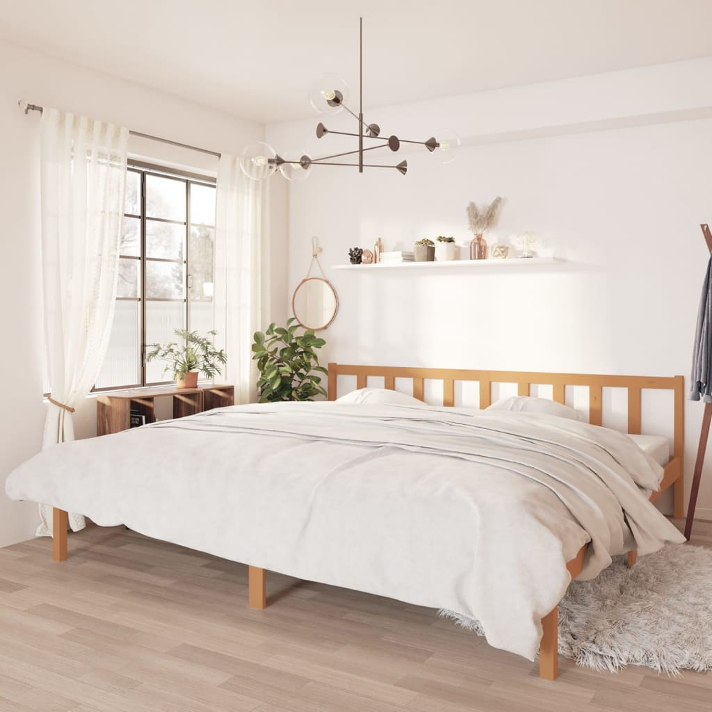Giroletto senza Materasso Ambra in Legno Massello Super King