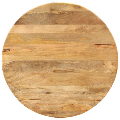 Tavolo da Pranzo ÃƒËœ110x78cm in Legno Massello di Mango e Acciaio
