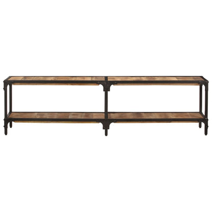 Mobile Porta TV 150x30x41 cm in Legno Massello di Mango