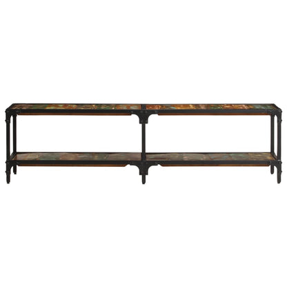 Mobile Porta TV 150x30x41 cm in Legno Massello di Recupero