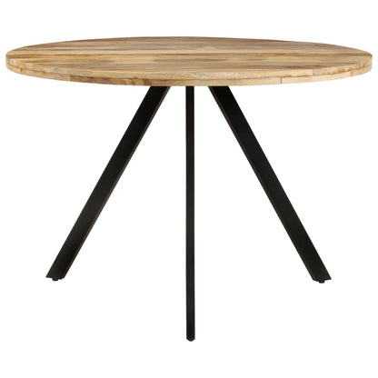 Tavolo da Pranzo 110x75 cm in Legno Massello di Mango