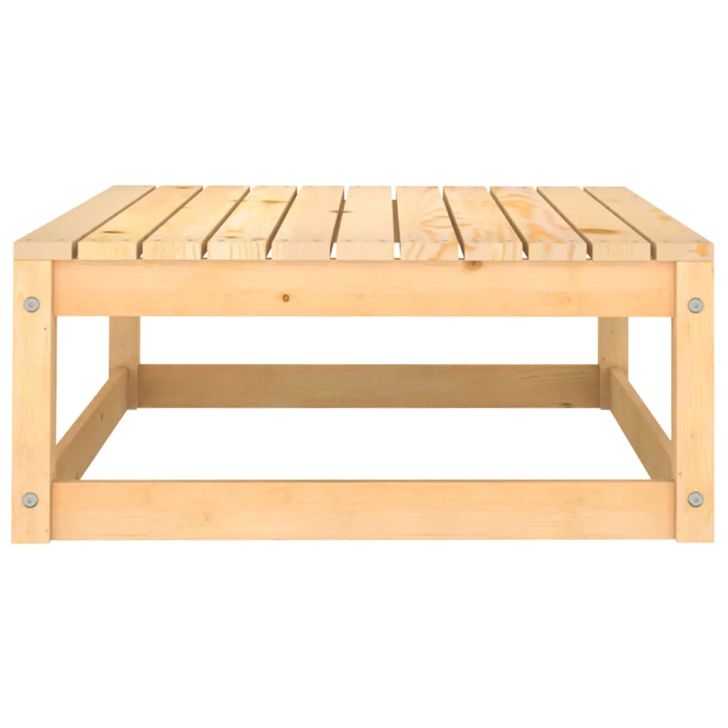 Set Salotto Giardino 9 pz Cuscini Antracite Legno Massello Pino