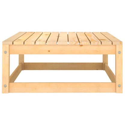 Set Salotto Giardino 9 pz Cuscini Antracite Legno Massello Pino