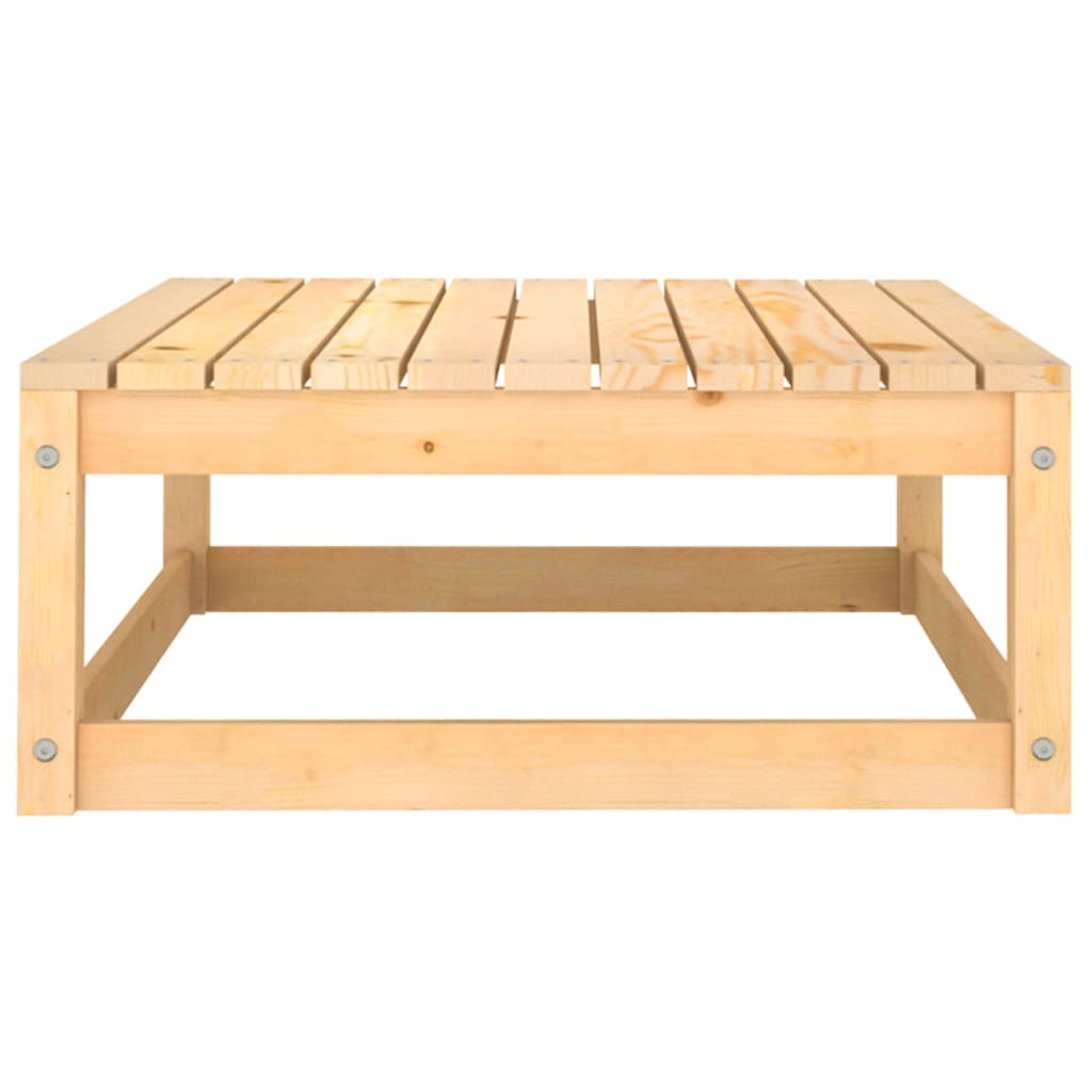 Set Salotto Giardino 9 pz Cuscini Antracite Legno Massello Pino