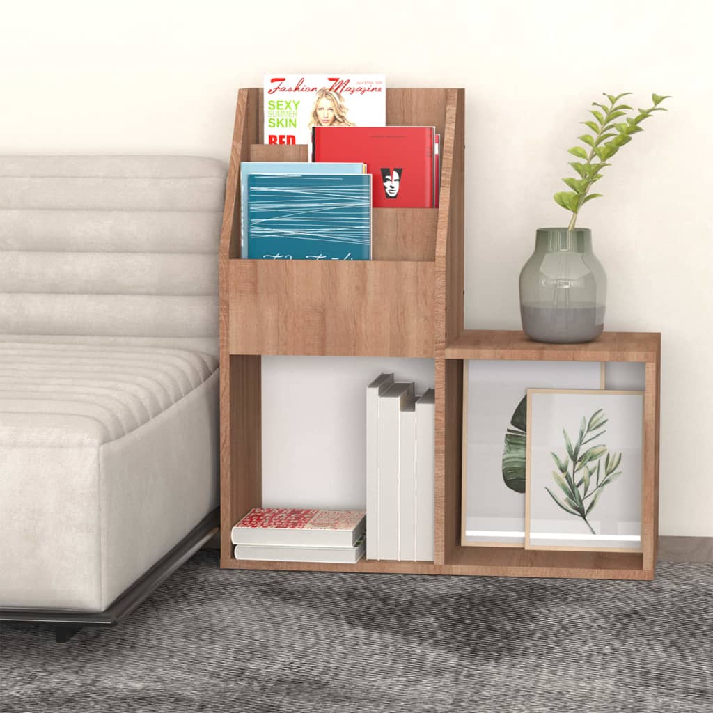 Portariviste Bambini Rovere Sonoma 71x30x78,5 cm Multistrato