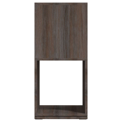 Armadietto Girevole Grigio Rovere 34,5x34,5x75,5cm Truciolato