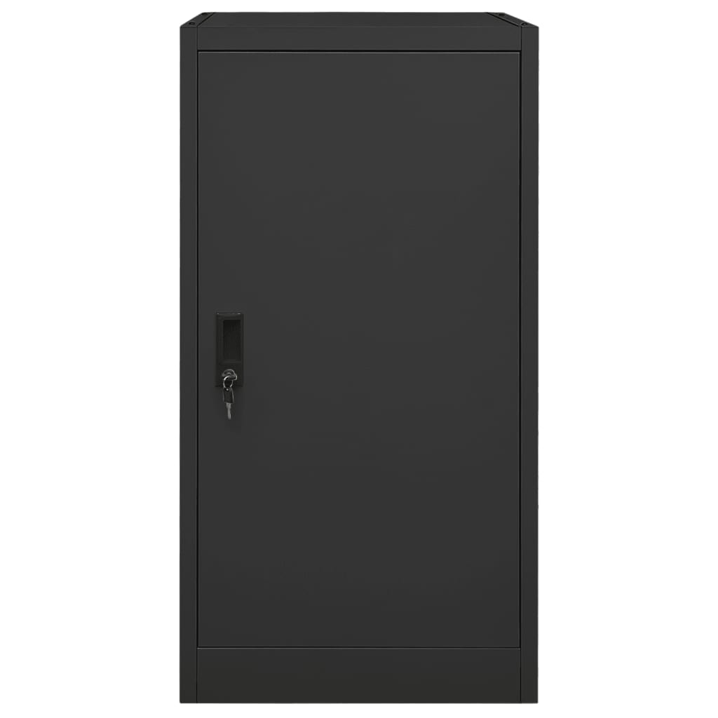 Armadio Porta Sella Antracite 53x53x105 cm in Acciaio