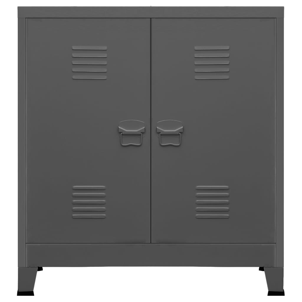 Classificatore Industriale Antracite 90x40x100 cm in Acciaio
