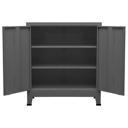 Classificatore Industriale Antracite 90x40x100 cm in Acciaio