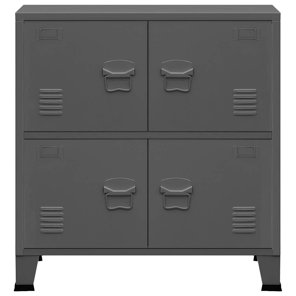 Classificatore Industriale Antracite 75x40x80 cm in Acciaio