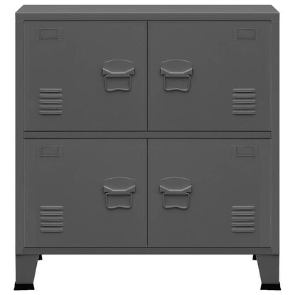 Classificatore Industriale Antracite 75x40x80 cm in Acciaio
