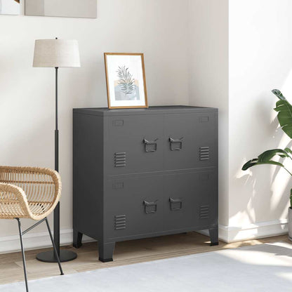 Classificatore Industriale Antracite 75x40x80 cm in Acciaio