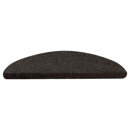 Tappeti Adesivi per Scale 15 pz 56x17x3 cm Nero