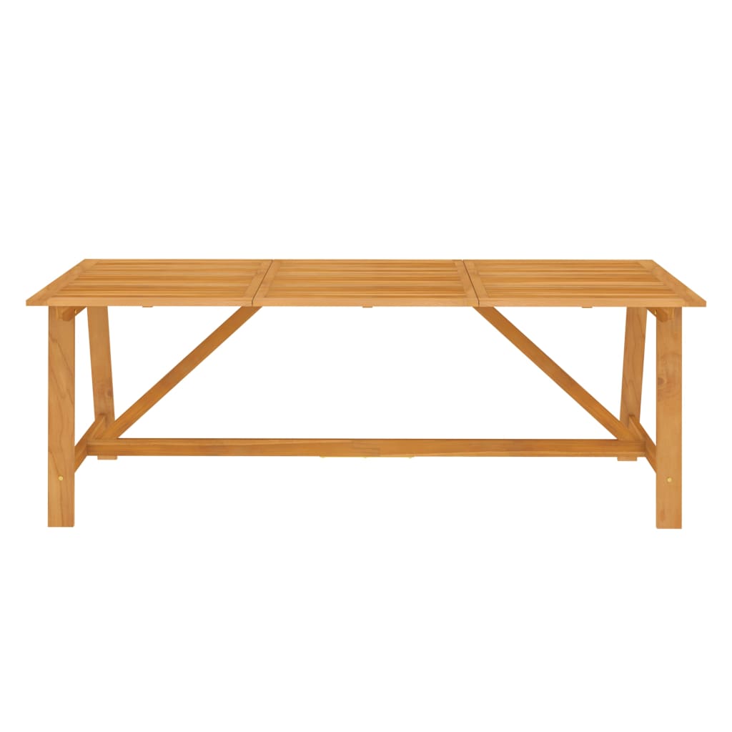 Set Mobili da Pranzo per Giardino 7 pz Legno Massello di Acacia