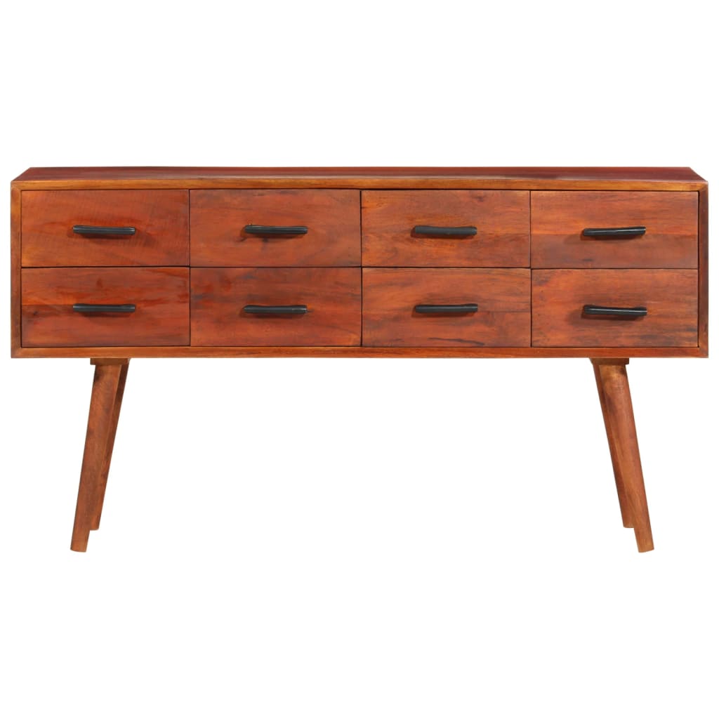 Credenza 110x30x59 cm in Legno Massello di Mango