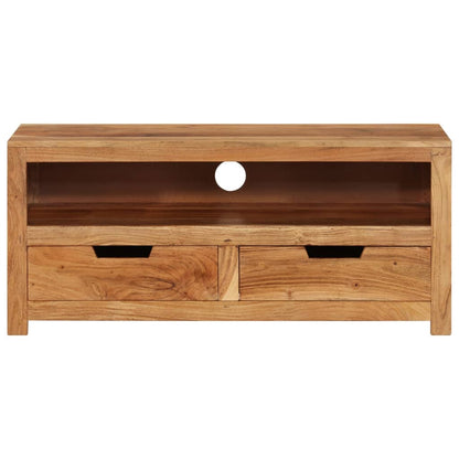 Mobile Porta TV 88x35x40 cm in Legno Massello di Acacia
