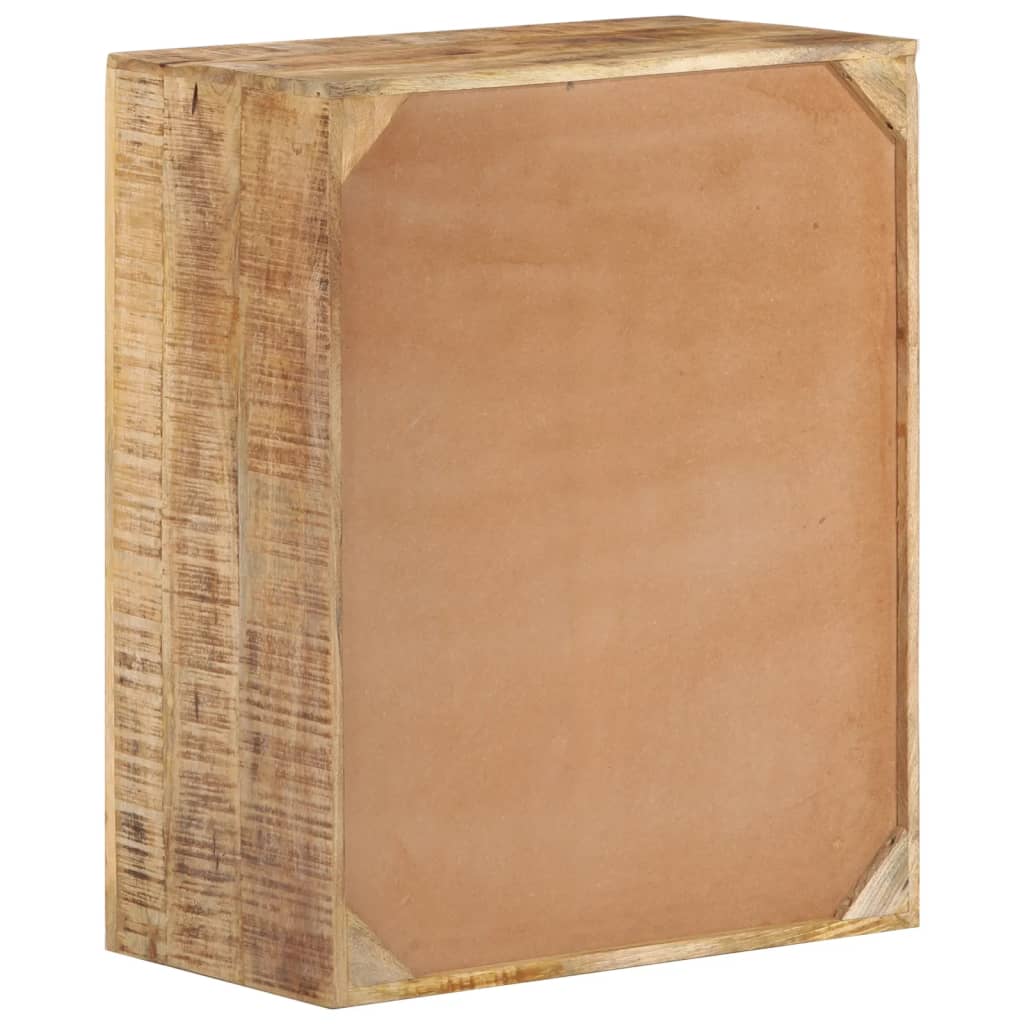 Cassettiera 60x33x75 cm in Legno Massello di Mango