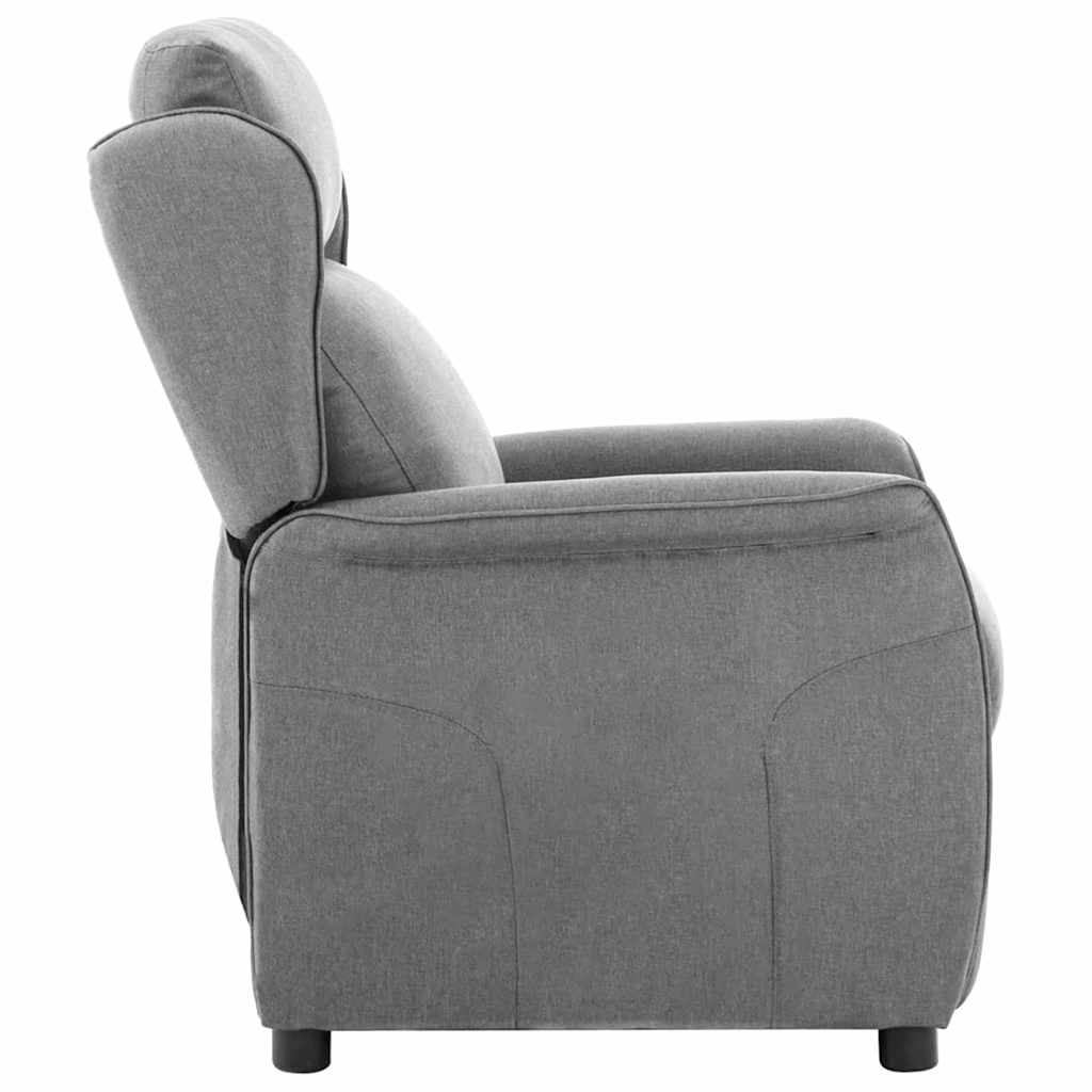 Poltrona reclinabile Grigio chiaro 66.5 x 94 x 101.5 cm