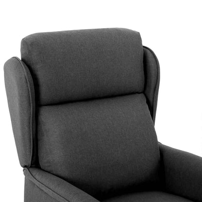 Poltrona reclinabile Grigio scuro 66.5 x 94 x 101.5 cm