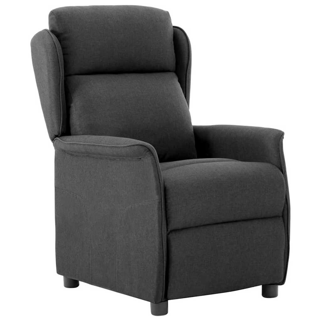 Poltrona reclinabile Grigio scuro 66.5 x 94 x 101.5 cm