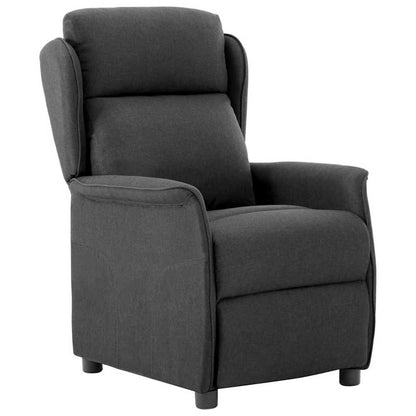 Poltrona reclinabile Grigio scuro 66.5 x 94 x 101.5 cm