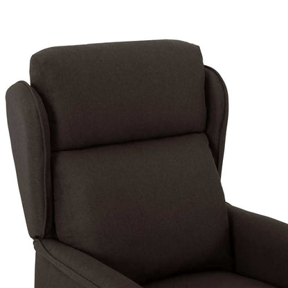 Poltrona reclinabile Marrone Scuro 66.5 x 94 x 101.5 cm