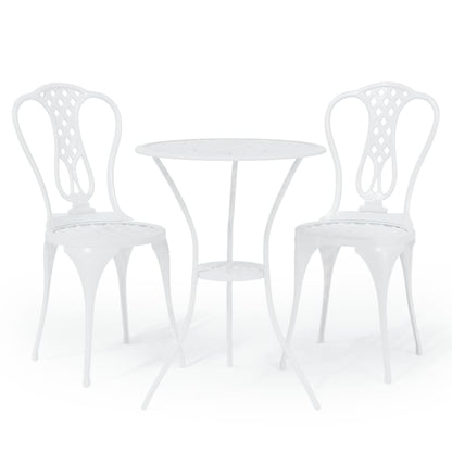 Set da Bar 3 pz in Alluminio Pressofuso Bianco
