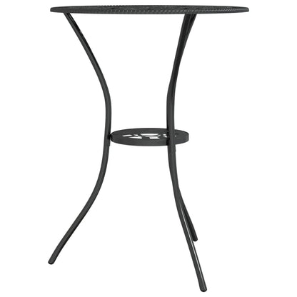 Set da Bistrot 3 pz in Alluminio Pressofuso Nero