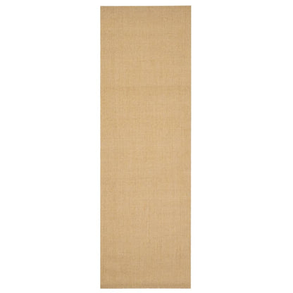 Tappeto in Sisal Naturale 80 x 250 cm