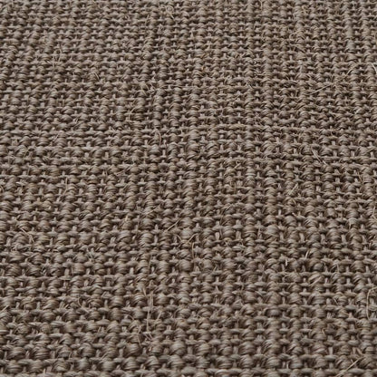 Tappeto in Sisal Naturale 80x150 cm Marrone