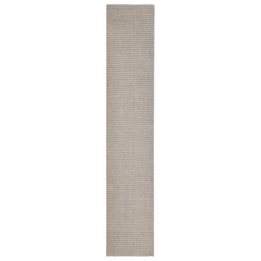 Tappeto in Sisal Naturale 66x350 cm Sabbia