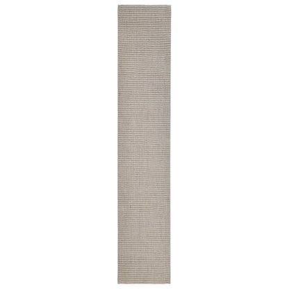 Tappeto in Sisal Naturale 66x350 cm Sabbia
