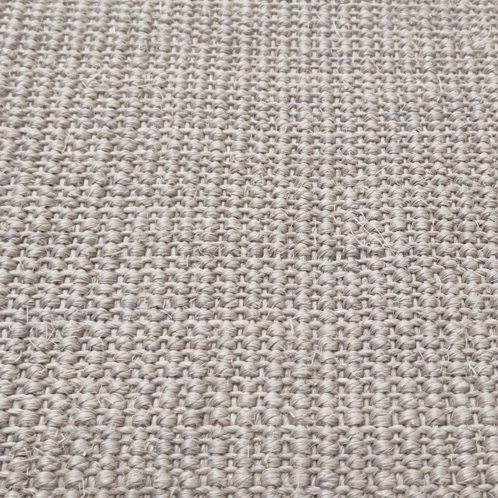 Tappeto in Sisal Naturale 66x350 cm Sabbia